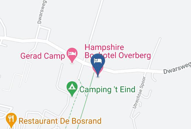 Utrechtse Heuvelrug - Hampshire Boshotel Overberg Maps