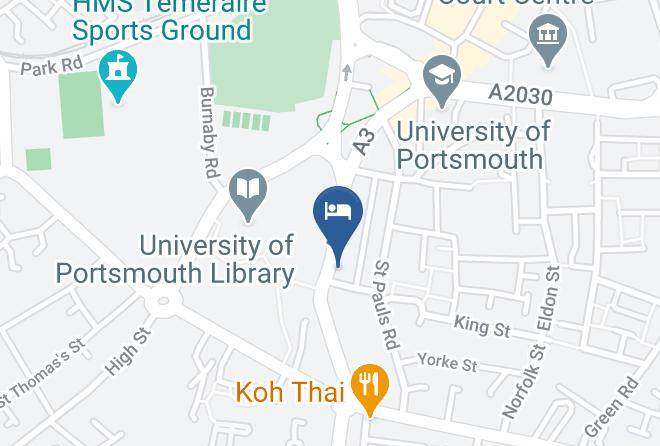Portsmouth - Hampshire Court Hotel Maps