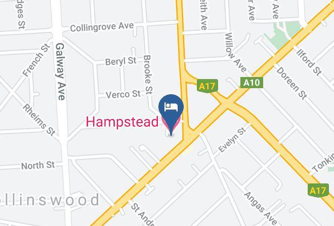 Hampstead Hotel Map