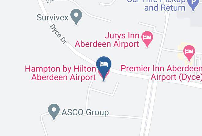 Aberdeen City - Hampton By Hilton Aberdeen Airport Maps