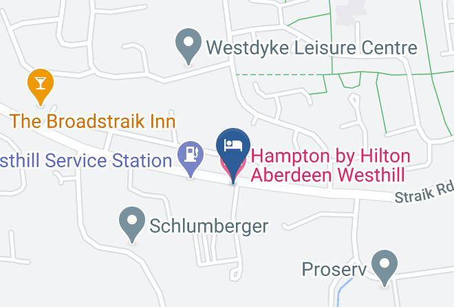 Aberdeenshire - Hampton By Hilton Aberdeen Westhill Maps