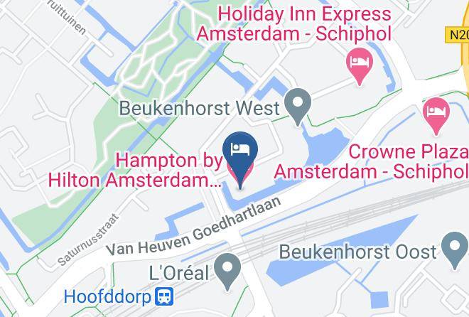 Hampton By Hilton Amsterdam Airport Schiphol Map
