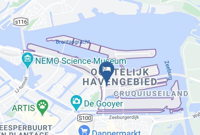 Amsterdam - Hampton By Hilton Amsterdam Centre East Maps