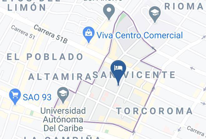 Barranquilla - Hampton By Hilton Barranquilla Colombia Maps