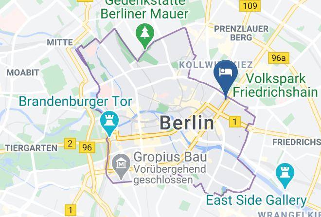 Stadt Berlin - Hampton By Hilton Berlin City Centre Alexanderplatz Maps