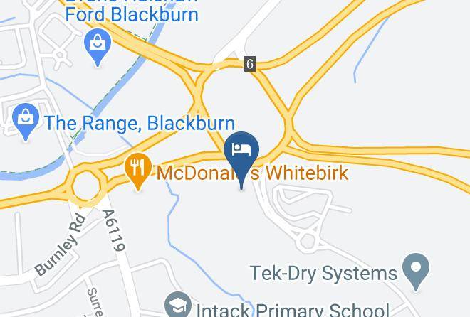 Lancs - Hampton By Hilton Blackburn Maps