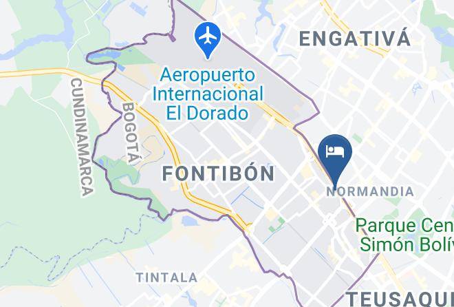Bogota - Hampton By Hilton Bogota Airport Maps