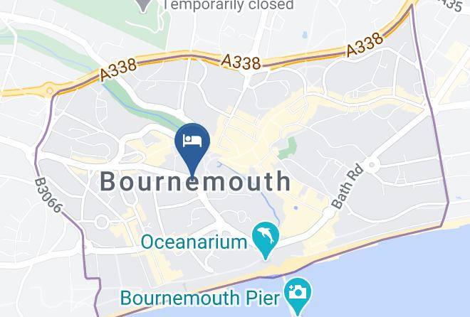 Hilton Bournemouth Map