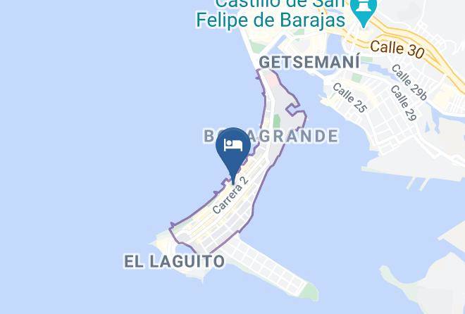 Cartagena De Indias - Hampton By Hilton Cartagena Maps