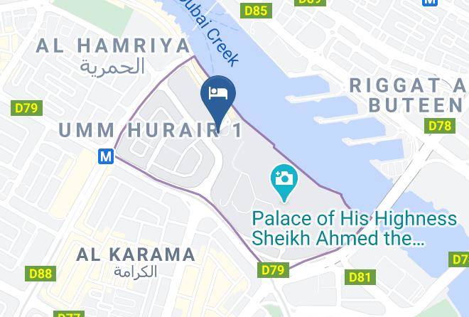 Dubai - Hampton By Hilton Dubai Al Seef Maps