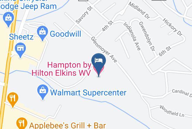 Randolph - Hampton By Hilton Elkins Wv Maps