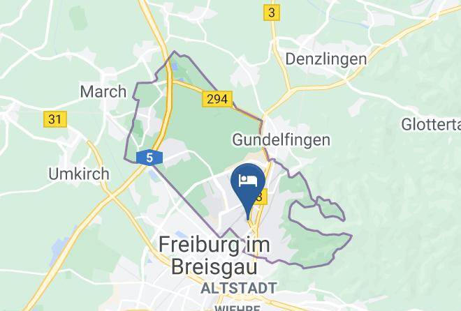 Freiburg - Hampton By Hilton Freiburg Maps