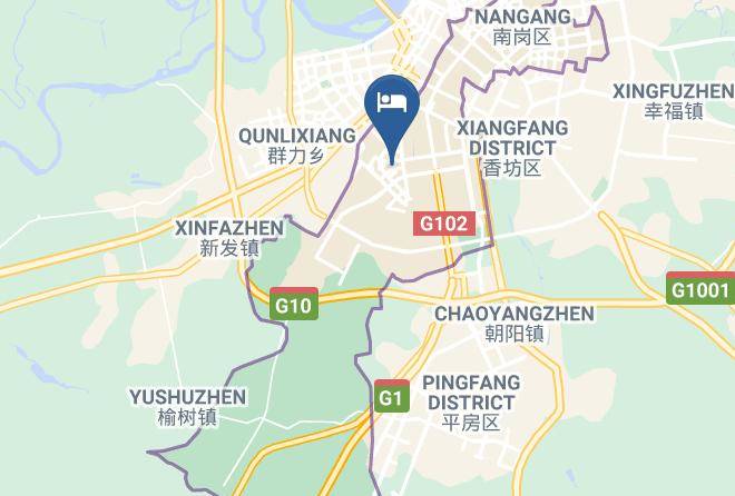Harbin - Hampton By Hilton Harbin Haxi Maps