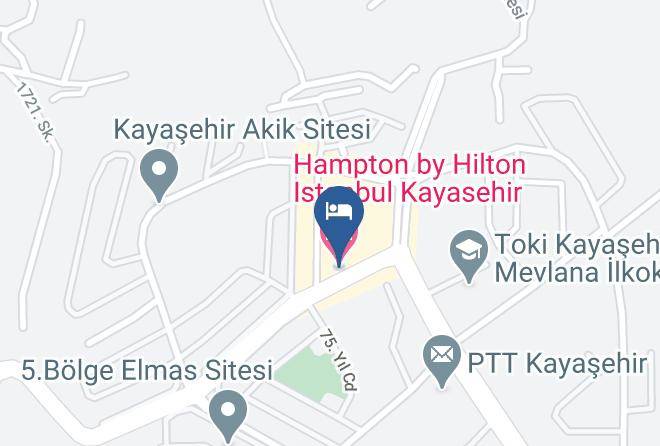 Basaksehir - Hampton By Hilton Istanbul Kayasehir Maps