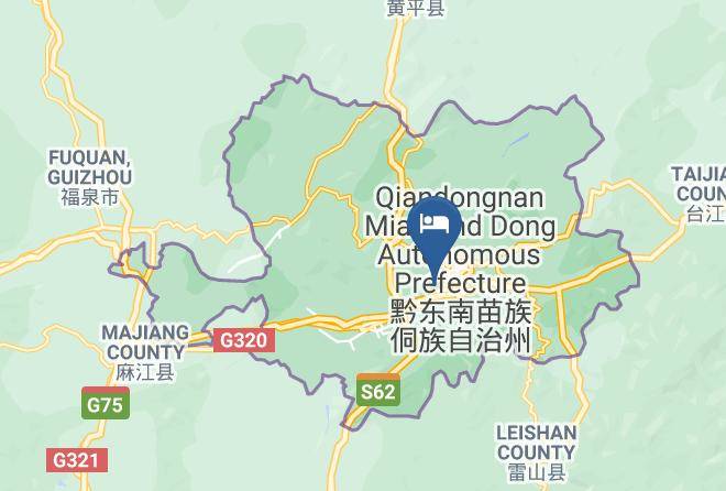 Qiandongnan Aut Prefecture - Hampton By Hilton Kaili Maps