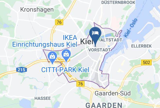 Kiel - Hampton By Hilton Kiel City Centre Maps