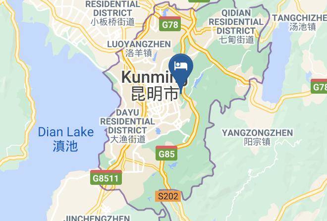 Kunming - Hampton By Hilton Kunming South Railway Station Maps