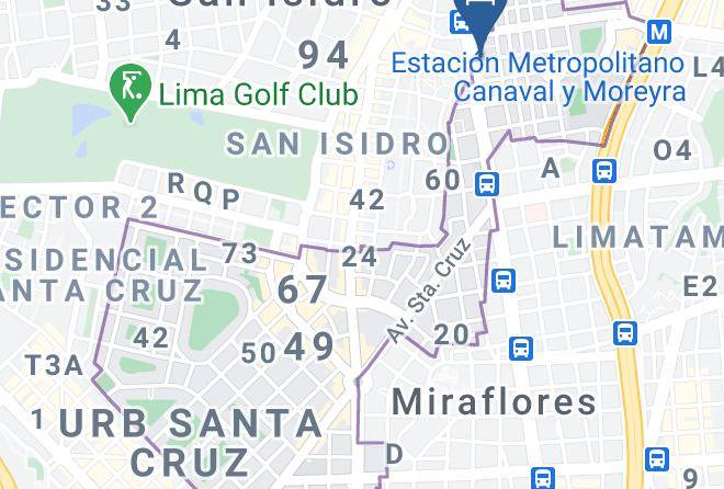San Isidro - Hampton By Hilton Lima San Isidro Maps