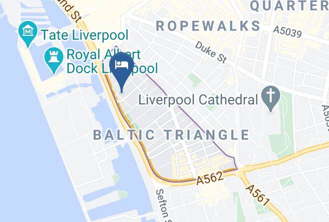 Liverpool - Hampton By Hilton Liverpool City Centre Maps