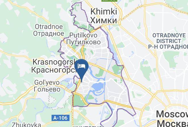 Moscow - Hampton By Hilton Moscow Strogino Maps