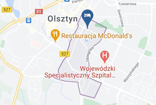Olsztyn - Hampton By Hilton Olsztyn Maps