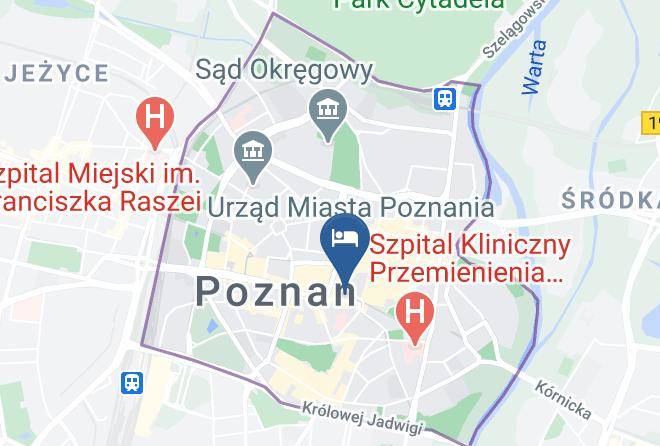 Poznan - Hampton By Hilton Poznan Old Town Maps