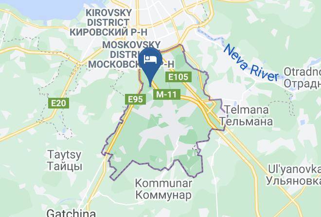 Saint Petersburg - Hampton By Hilton Saint Petersburg Expoforum Maps