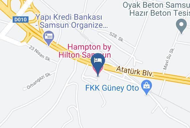 Tekkekoy - Hampton By Hilton Samsun Maps