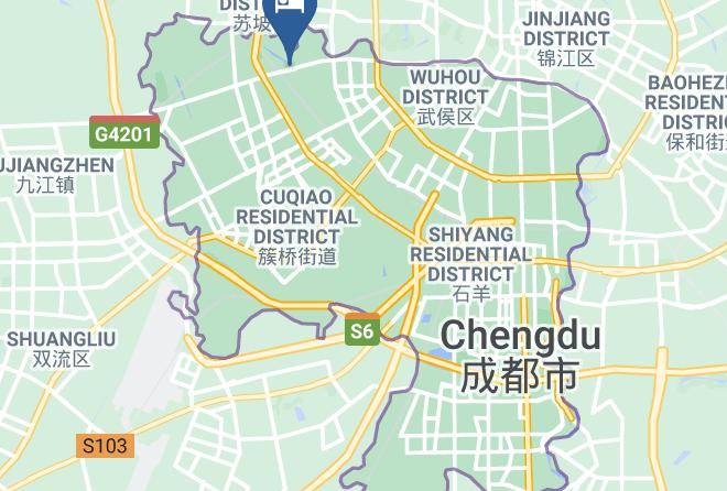 Chengdu - Hampton By Hilton Shuangnan Chengdu Maps
