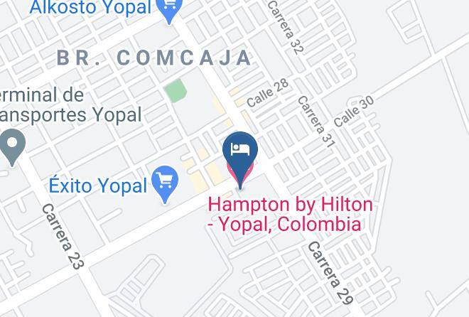 Yopal - Hampton By Hilton Yopal Colombia Maps