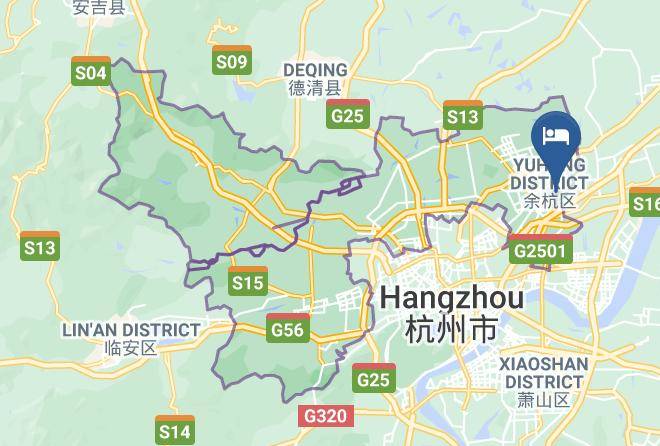 Hampton By Hilton Yuhang High Speed Railway Station Hangzhou Map