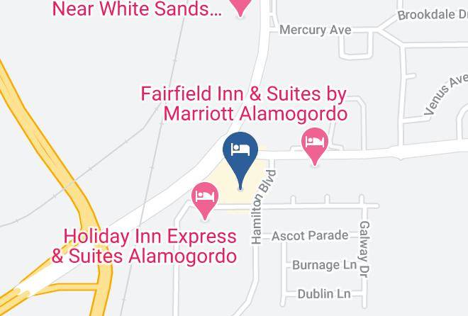 Otero - Hampton Inn Alamogordo Maps