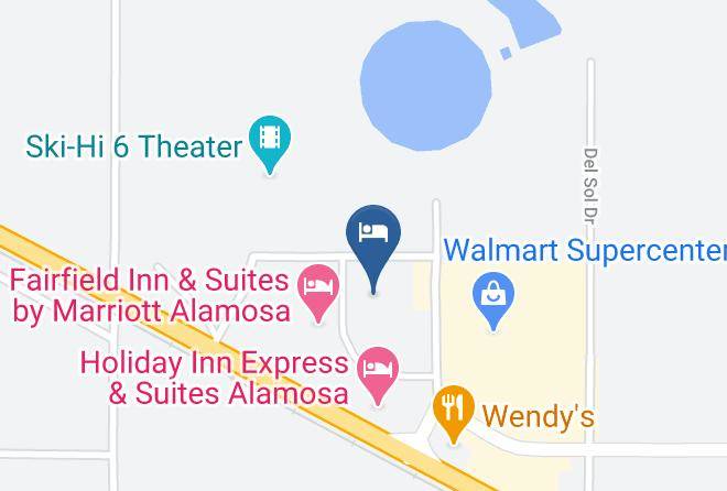 Alamosa - Hampton Inn Alamosa Co Maps