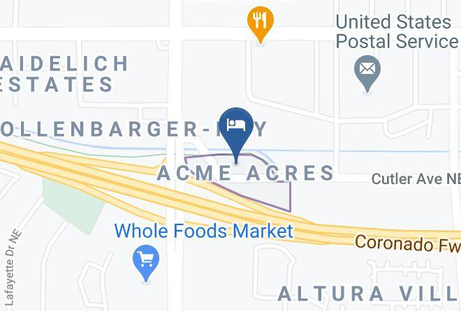 Bernalillo - Hampton Inn Albuquerque University Midtown Maps
