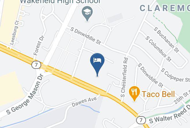 Fairfax - Hampton Inn Alexandria Pentagon South Maps