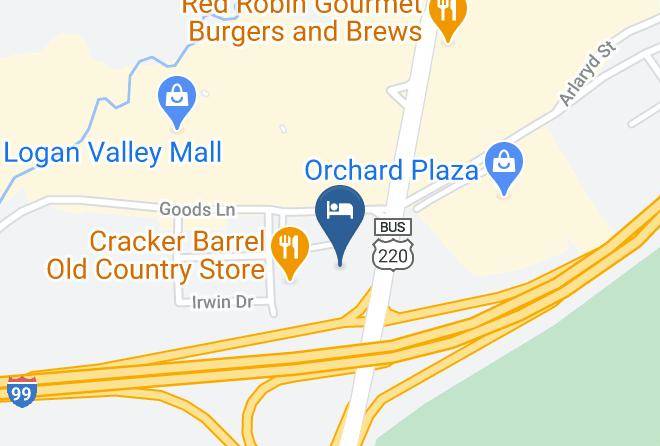 Blair - Hampton Inn Altoona Maps