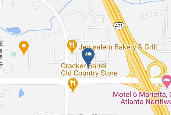 Cobb - Hampton Inn And Suites Atlanta Marietta Maps