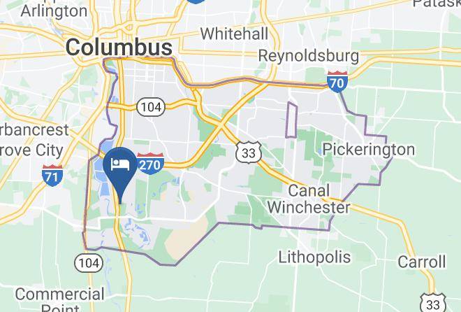 Franklin - Hampton Inn And Suites Columbus Scioto Downs Maps