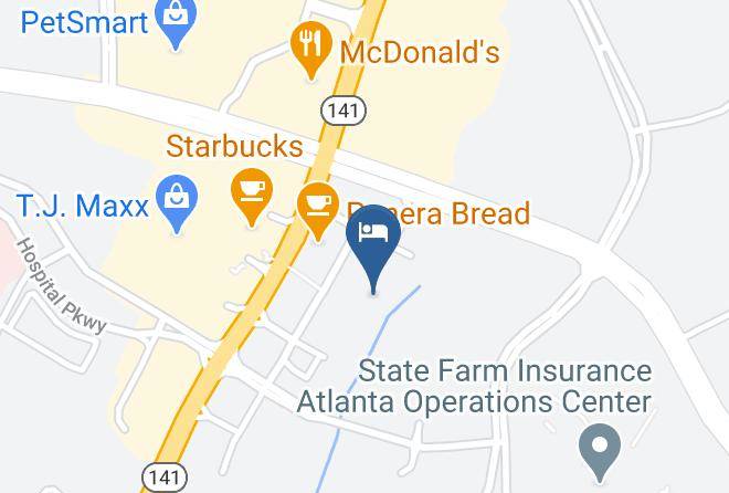 Fulton - Hilton Garden Inn Atlanta North Johns Creek Maps