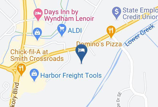 Caldwell - Hampton Inn And Suites Lenoir Maps