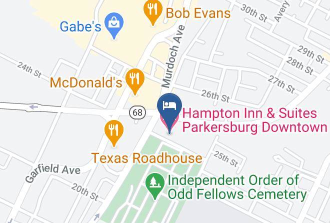 Wood - Hampton Inn & Suites Parkersburg Downtown Maps