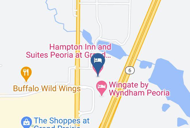 Peoria - Hampton Inn And Suites Peoria At Grand Prairie Il Maps