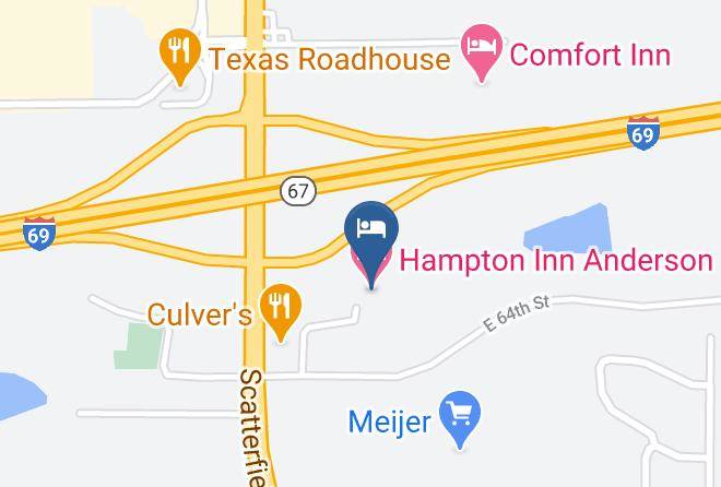 Madison - Hampton Inn Anderson Maps