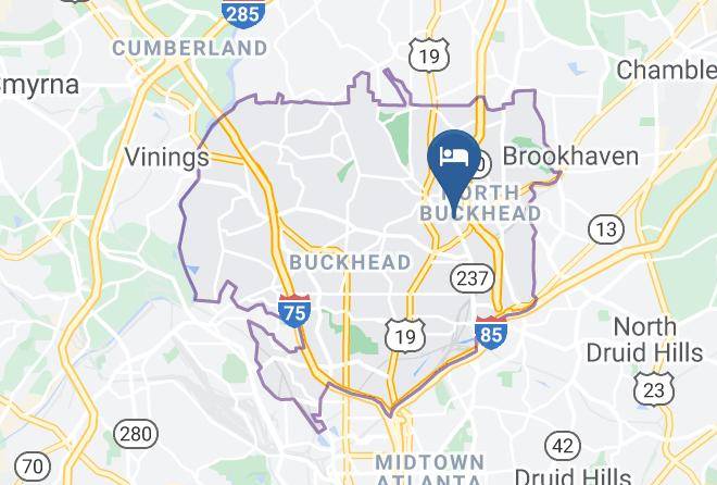 Fulton - Hampton Inn Atlanta Buckhead Maps