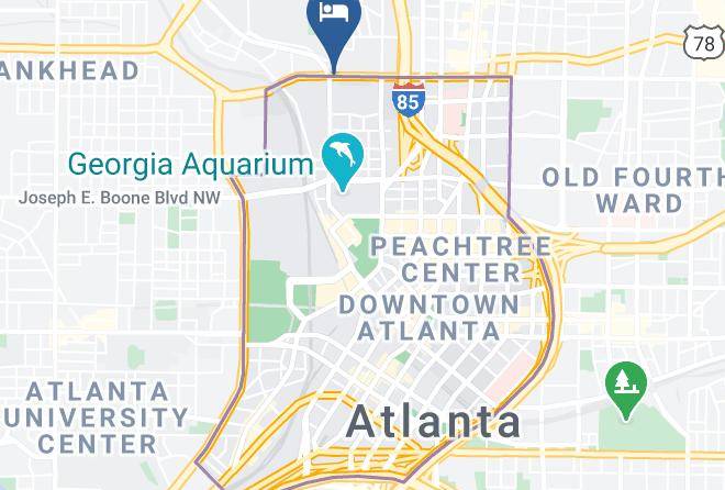 Fulton - Hampton Inn Atlanta Georgia Tech Downtown Maps