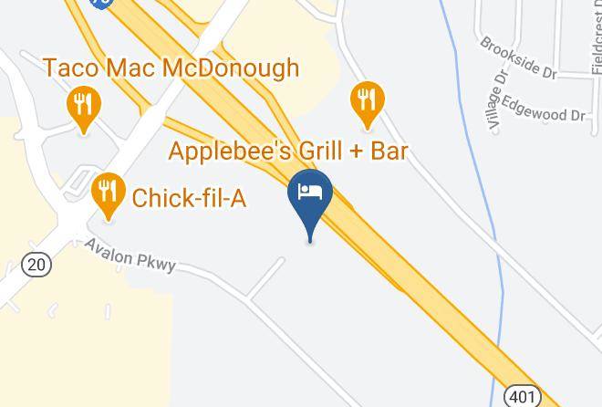 Henry - Hampton Inn Atlanta Mcdonough Maps