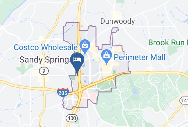 Fulton - Hampton Inn Atlanta Perimeter Center Maps