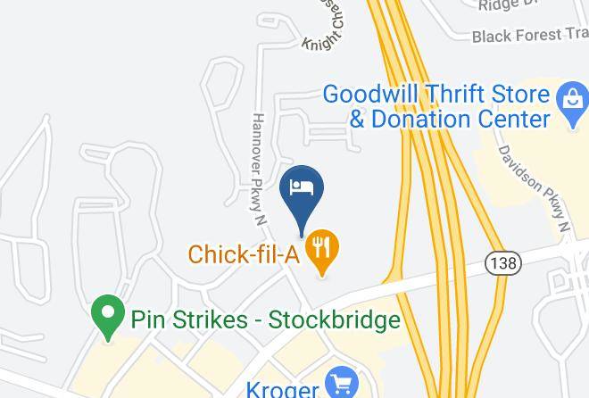 Clayton - Hampton Inn Atlanta Stockbridge Maps