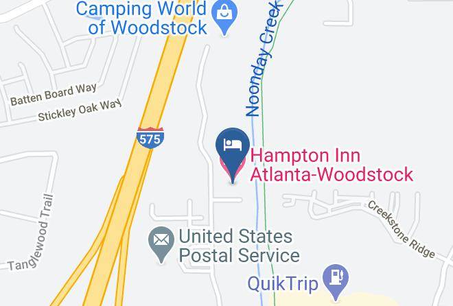 Cherokee - Hampton Inn Atlanta Woodstock Maps