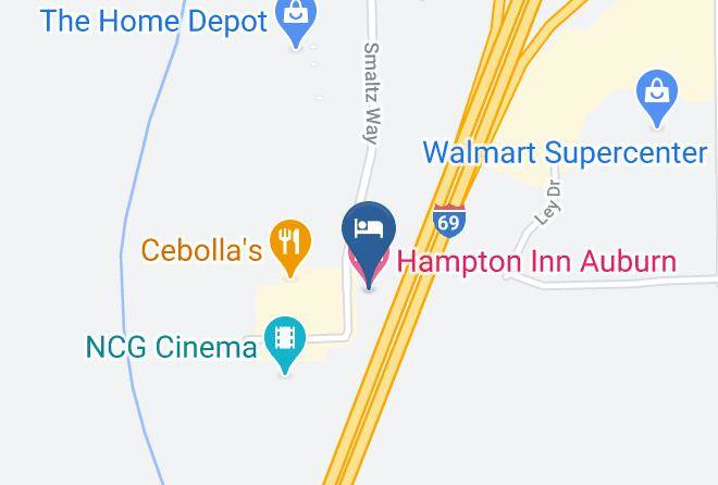 De Kalb - Hampton Inn Auburn Maps
